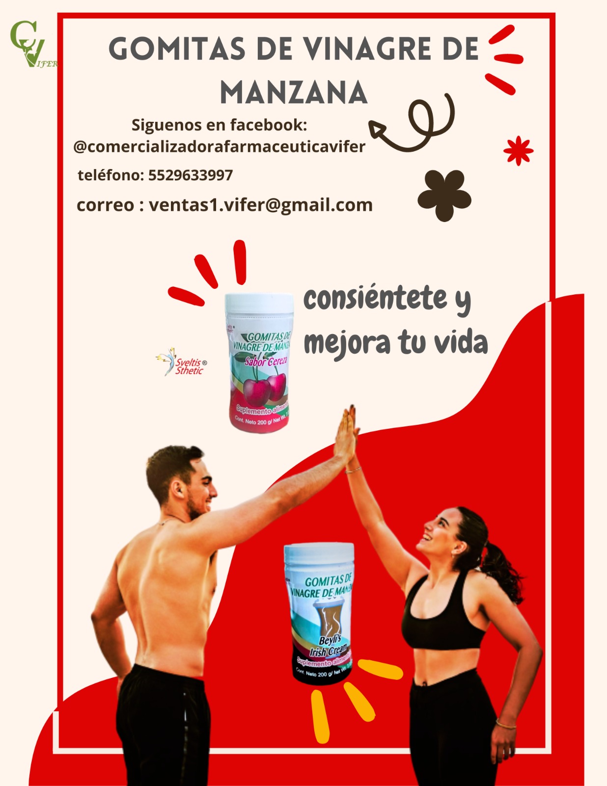 Gomitas de Vinagre de Manzana